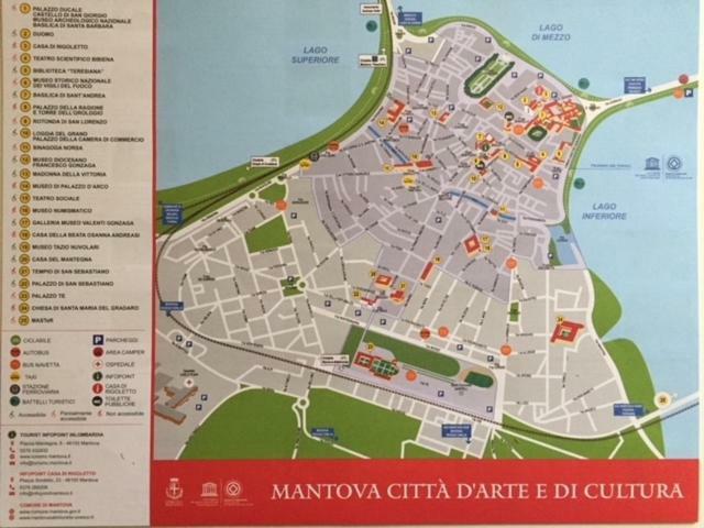 Palazzo Guerrieri Da Fermo Apartamento Mântua Exterior foto